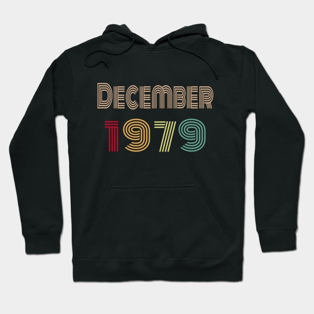 Happy 40th Birthday, Happy fortes Birthday, born in December 1979 Hoodie by maro_00